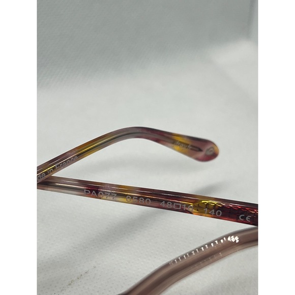 J.F. Rey Petite PA077 8580 Geometric Hexagon Eyeglass Frames Mauve Tortoise - Picture 3 of 6